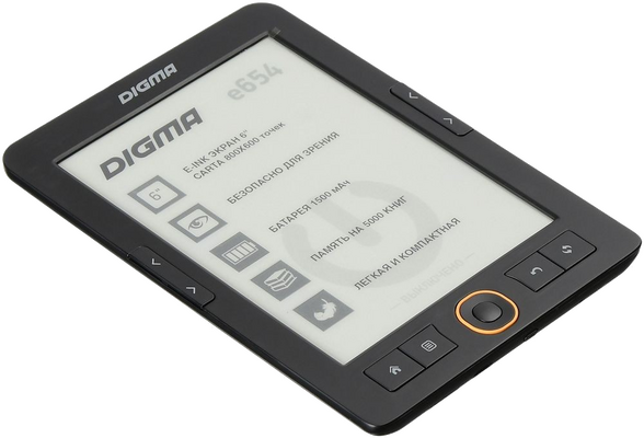 электронной книги Digma E654